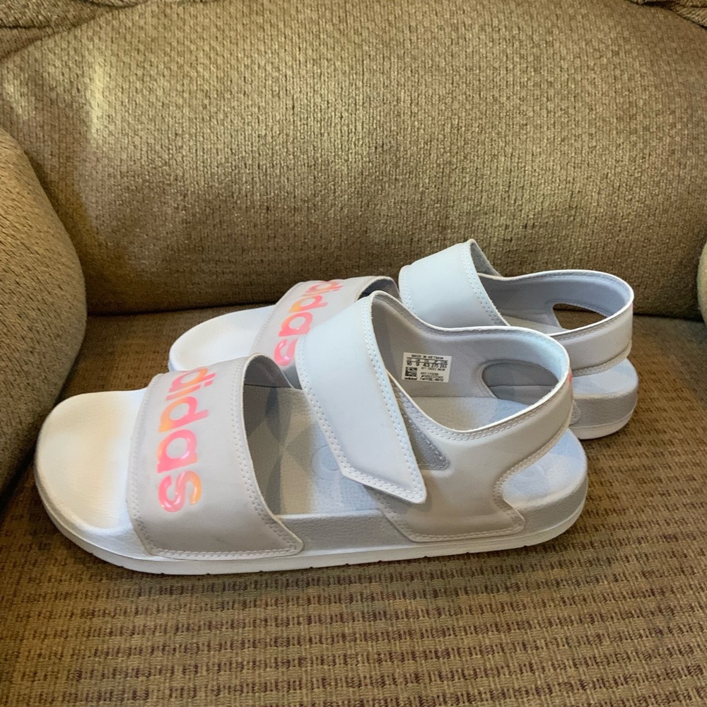 Adidas sandals size 10